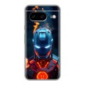 Дизайнерский силиконовый чехол для Google Pixel 8 IronMan Железный человек