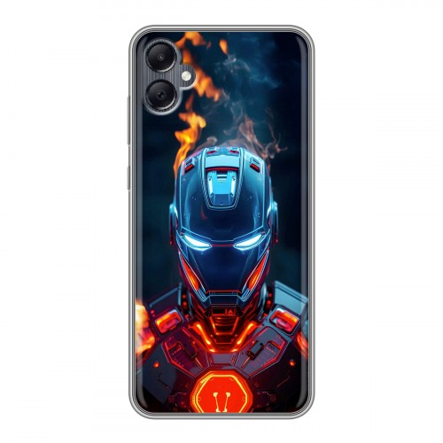 Дизайнерский силиконовый чехол для Samsung Galaxy A05 IronMan Железный человек
