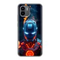 Дизайнерский силиконовый чехол для Xiaomi Redmi A2 IronMan Железный человек