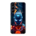 Дизайнерский силиконовый чехол для Samsung Galaxy A55 IronMan Железный человек