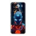 Дизайнерский силиконовый чехол для Xiaomi 15 IronMan Железный человек