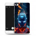 Дизайнерский пластиковый чехол для Lenovo S90 IronMan Железный человек