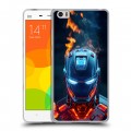 Дизайнерский пластиковый чехол для Xiaomi Mi Note IronMan Железный человек