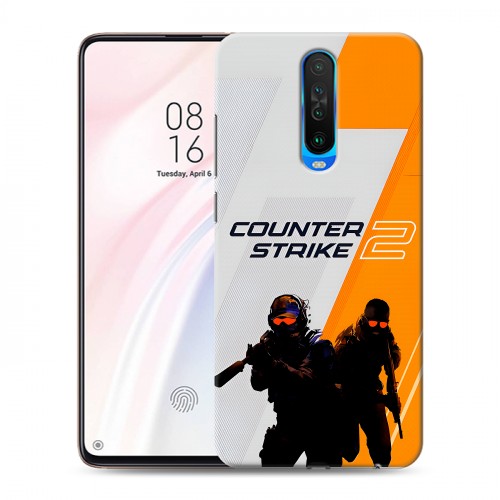Дизайнерский пластиковый чехол для Xiaomi RedMi K30 Counter Strike
