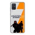 Дизайнерский силиконовый чехол для Samsung Galaxy A71 Counter Strike