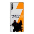Дизайнерский силиконовый чехол для Huawei Y8p Counter Strike