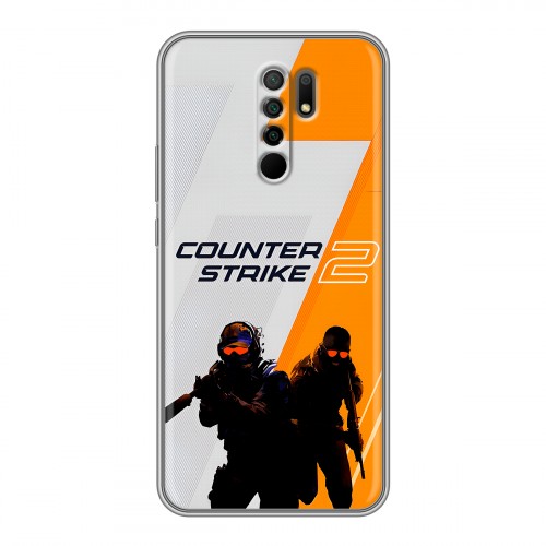 Дизайнерский силиконовый чехол для Xiaomi RedMi 9 Counter Strike