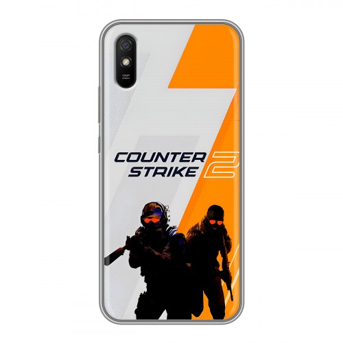 Дизайнерский силиконовый чехол для Xiaomi RedMi 9A Counter Strike