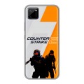 Дизайнерский силиконовый чехол для Realme C11 Counter Strike
