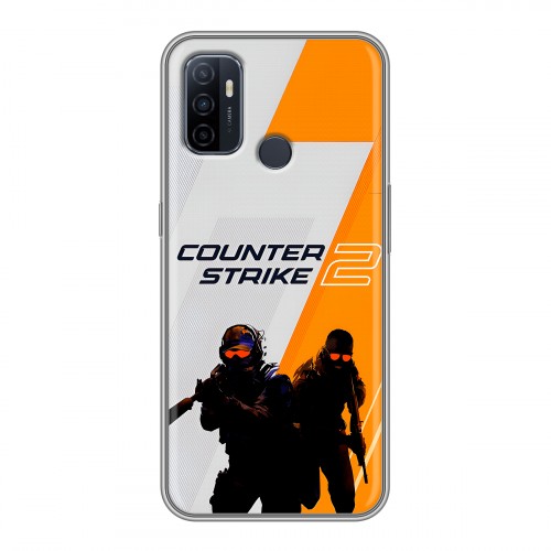 Дизайнерский силиконовый чехол для OPPO A53 Counter Strike