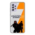 Дизайнерский силиконовый чехол для Samsung Galaxy A52 Counter Strike