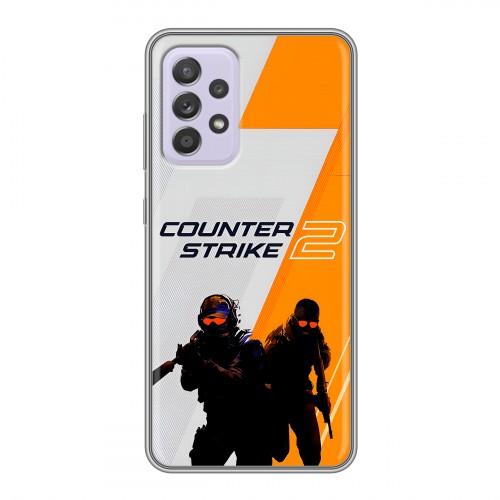 Дизайнерский силиконовый чехол для Samsung Galaxy A52 Counter Strike