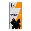 Дизайнерский силиконовый чехол для Realme C20 Counter Strike