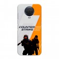 Дизайнерский силиконовый чехол для Nokia G20 Counter Strike
