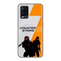 Дизайнерский силиконовый чехол для OPPO A54 Counter Strike
