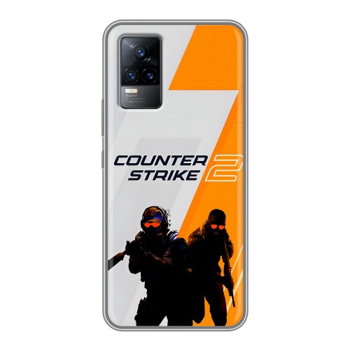 Дизайнерский силиконовый чехол для Vivo V21e Counter Strike