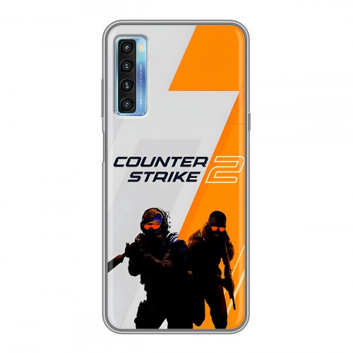 Дизайнерский силиконовый чехол для TCL 20L Counter Strike
