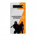 Дизайнерский силиконовый чехол для Google Pixel 6 Counter Strike