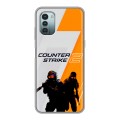Дизайнерский силиконовый чехол для Nokia G11 Counter Strike