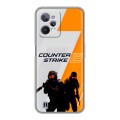 Дизайнерский силиконовый чехол для Realme C31 Counter Strike