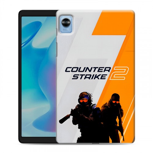 Дизайнерский силиконовый чехол для Realme Pad Mini Counter Strike