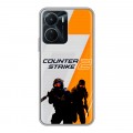 Дизайнерский силиконовый чехол для Vivo Y16 Counter Strike