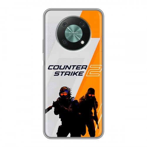 Дизайнерский силиконовый чехол для Huawei Nova Y90 Counter Strike