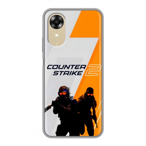 Дизайнерский силиконовый чехол для OPPO A17k Counter Strike