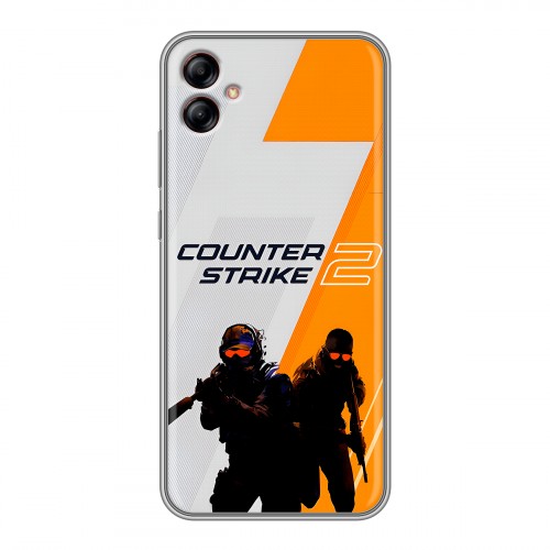 Дизайнерский силиконовый чехол для Samsung Galaxy A04e Counter Strike