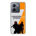 Дизайнерский силиконовый чехол для Vivo Y36 Counter Strike