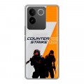 Дизайнерский силиконовый чехол для Vivo S17e Counter Strike