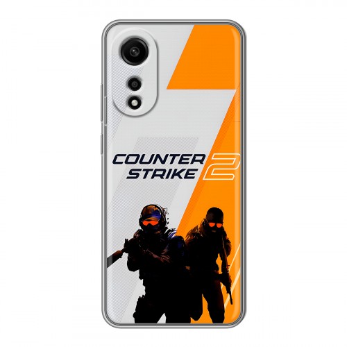 Дизайнерский силиконовый чехол для OPPO A78 4G Counter Strike