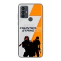 Дизайнерский силиконовый чехол для TCL 30E Counter Strike
