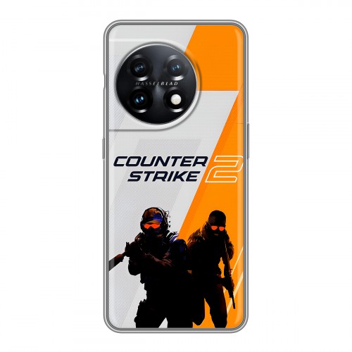 Дизайнерский силиконовый чехол для OnePlus 11 Counter Strike