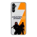 Дизайнерский силиконовый чехол для Samsung Galaxy A05s Counter Strike
