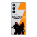 Дизайнерский силиконовый чехол для Realme C65 Counter Strike
