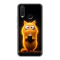 Дизайнерский силиконовый чехол для Vivo Y17 Смешной кот