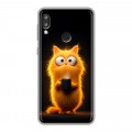 Дизайнерский силиконовый чехол для Lenovo K5 Pro Смешной кот