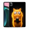 Дизайнерский силиконовый чехол для Xiaomi Pad 5 Смешной кот