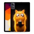 Дизайнерский силиконовый чехол для Xiaomi RedMi Pad SE Смешной кот