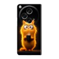 Дизайнерский пластиковый чехол для OPPO Find N3 Смешной кот