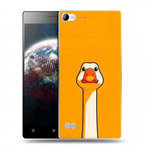 Дизайнерский пластиковый чехол для Lenovo Vibe X2 Смешная утка