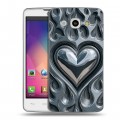 Дизайнерский пластиковый чехол для LG L60 Y2K