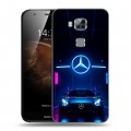 Дизайнерский пластиковый чехол для Huawei G8 Mercedes Мерседес