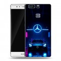 Дизайнерский пластиковый чехол для Huawei P9 Plus Mercedes Мерседес