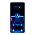Дизайнерский силиконовый чехол для Samsung Galaxy S10e Mercedes Мерседес
