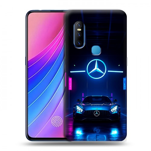 Дизайнерский пластиковый чехол для Vivo V15 Mercedes Мерседес