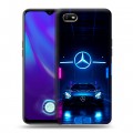 Дизайнерский пластиковый чехол для OPPO A1k Mercedes Мерседес