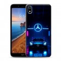Дизайнерский пластиковый чехол для Xiaomi RedMi 7A Mercedes Мерседес