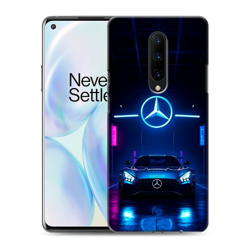 Дизайнерский пластиковый чехол для OnePlus 8 Mercedes Мерседес